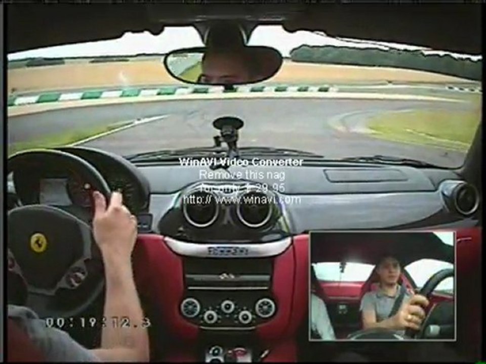 Ferrari 599 - 620ch. - Circuit de Mettet