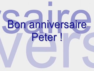 Lip dub anniversaire 60 ans Peter