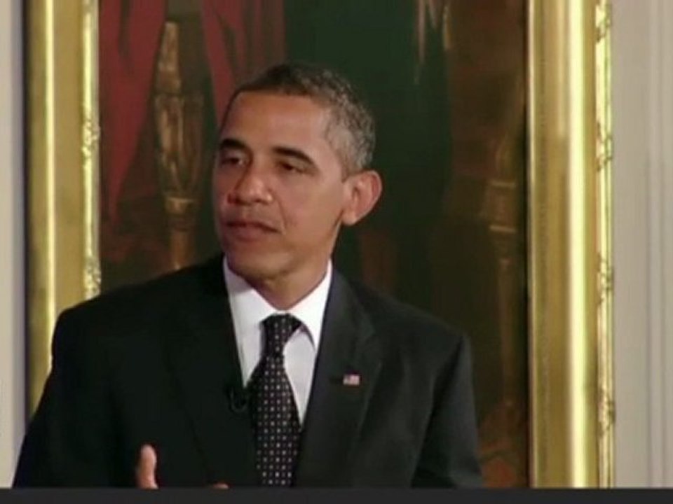 Obama Says Republicans Put a Gun Against the Heads of the American People