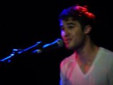 Darren Criss - Teenage dream@The Garage - London - 6/7/11 Evening show