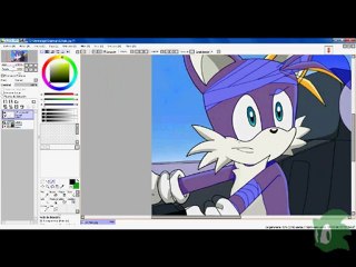 Pitando a mi 4º Personaje - Jecko the Fox - Easy Paint Tool Sai