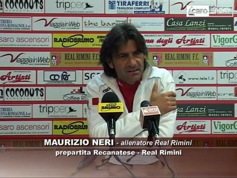 Icaro Sport. Verso Recanatese-Real Rimini, il pregara di Neri
