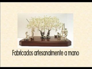 Olivos de plata en: - www.lolajoyas.com -