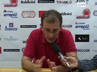 Icaro Sport. Cavina sugli arbitri al termine di gara2 tra Crabs e Veroli