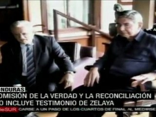 Comisión de la verdad reconoce golpe de estado Honduras