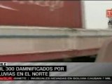 Mil 300 damnificados por lluvias en el norte de Chile