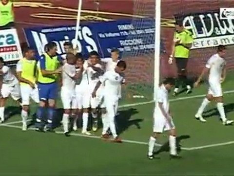 Icaro Sport. Rimini-Voghera 4-1, i gol con commento live