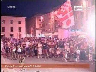 Icaro Sport. La festa-promozione del l'AC Rimini 1912