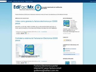 (Factura Electronica) en Mexico