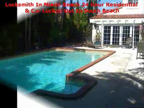 Locksmith in Miami Beach 24 hour Residential & Car locked out in south beach