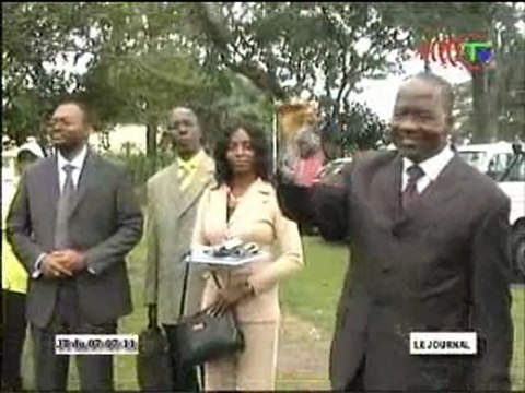 Réception de matériels roulant par le PRODER 3