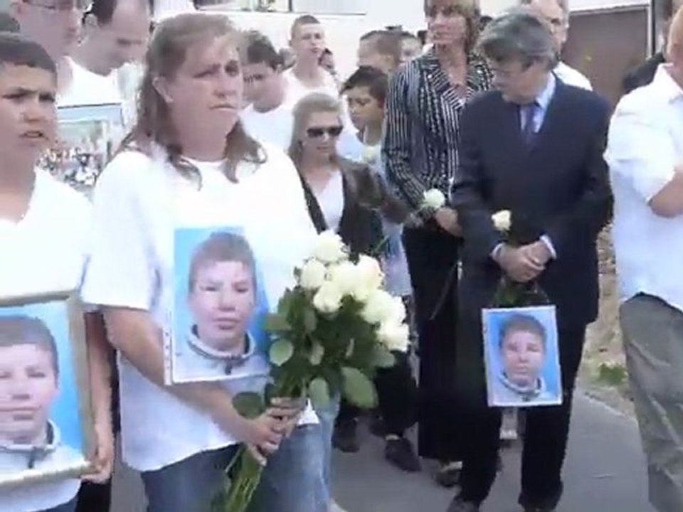 Noyade dans l'Escaut: Une marche blanche pour William