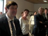 Patrick Kanner inaugure l'UTPAS de Maubeuge