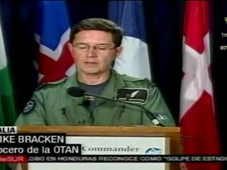 OTAN respalda a rebeldes en su avance, asegura Libia