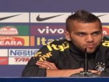 COPA AMÉRICA 2011 Alves: 'No me imagino jugando contra Neymar'