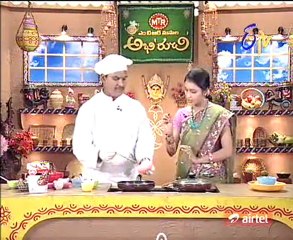 Abhiruchi   Hot  Badam Milk   Mokka jonna Rava Halwa   01