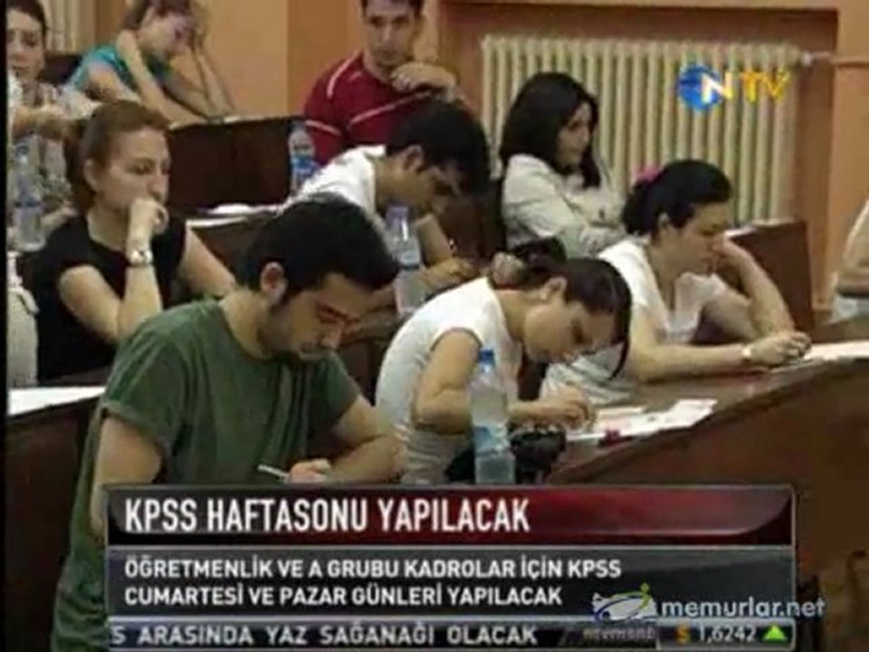 KPSS heyecanı yarın başlıyor