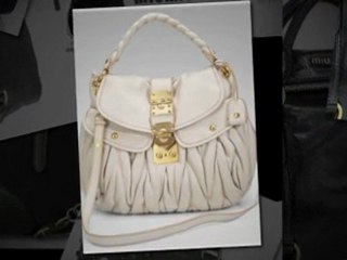 Make others stun with your style by making Miumiu Handbag as your Fashion Statement!