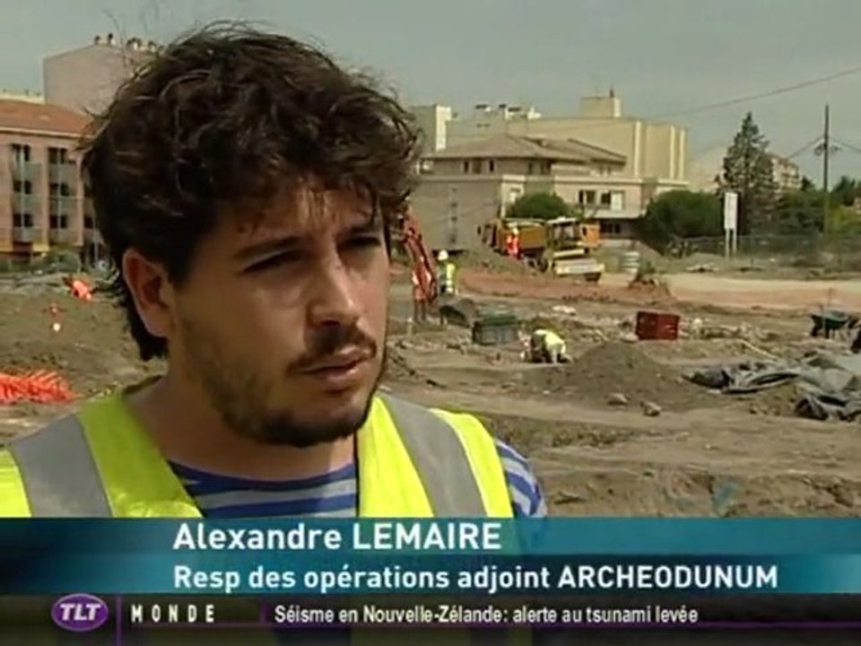 Caserne Niel : Fin des fouilles archéologiques (Toulouse)