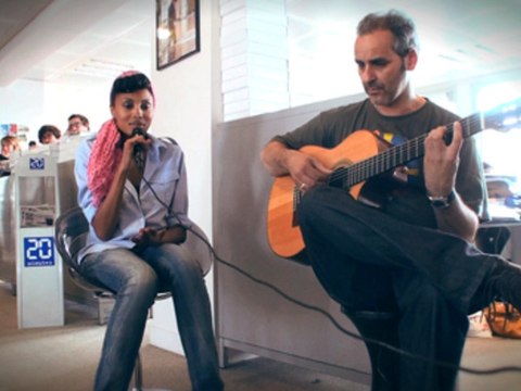 Imany chante pour 20minutes