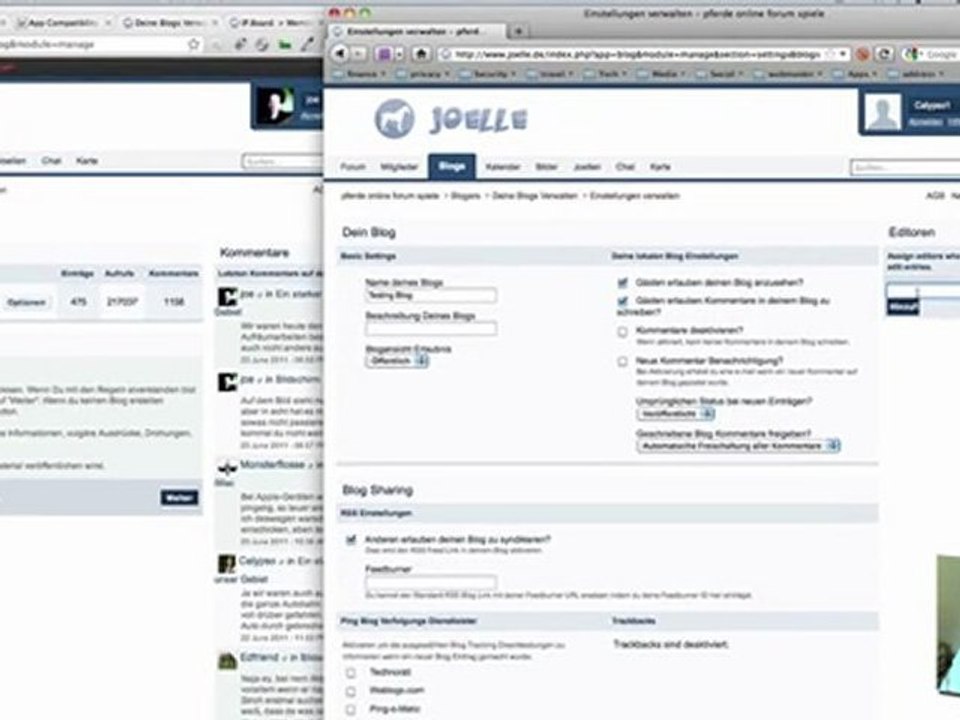 Videoanleitung Joelle.de