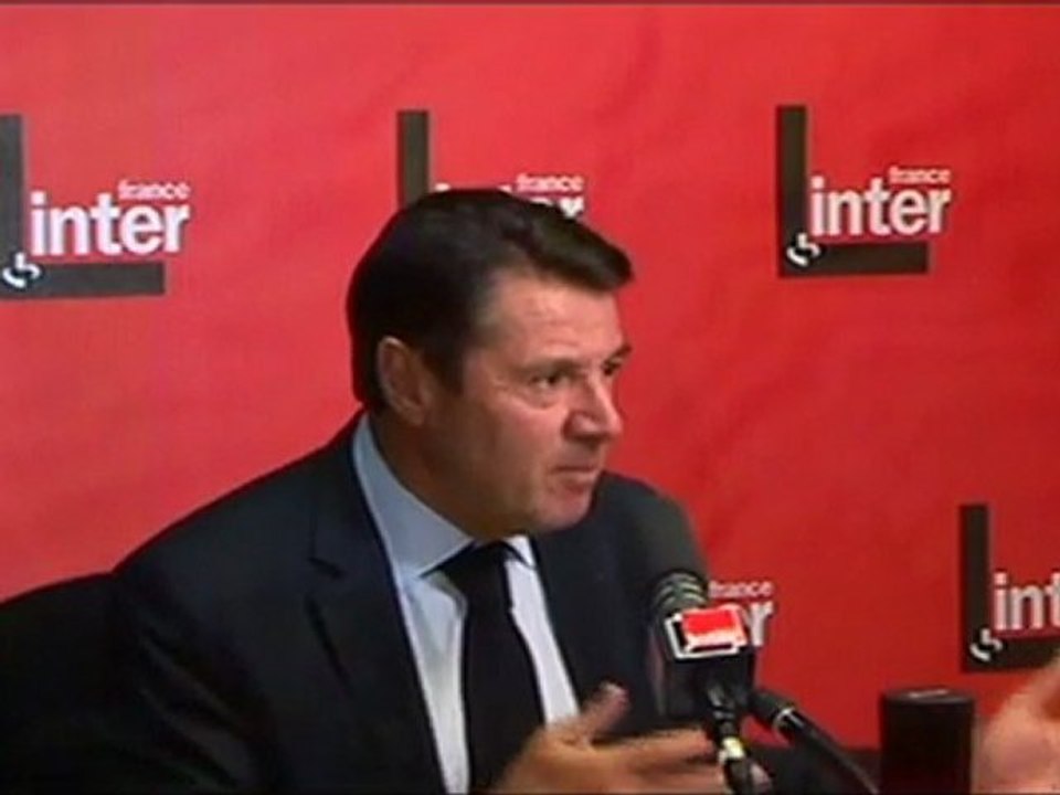 Christian Estrosi France Inter