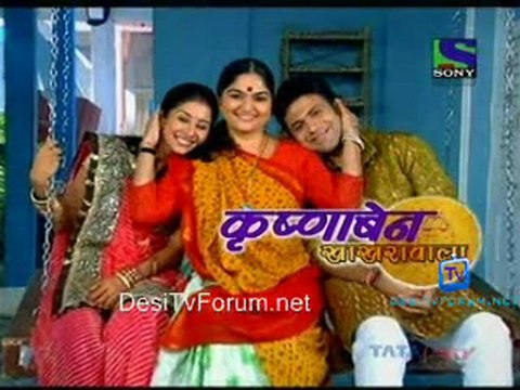 Krishnaben Khakhrawala [ Episode 153] - 8th July 2011 Video pt3