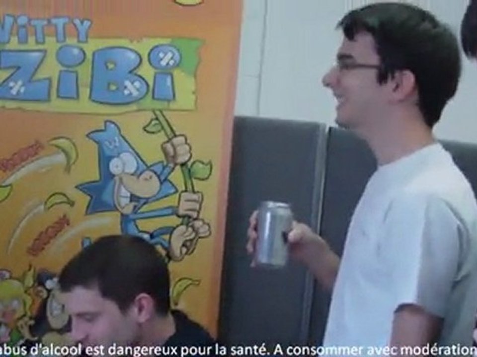 Vidéo Partie Witty Pong