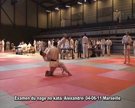Examen judo du nage no kata d'Alexandre/ 04-06-11