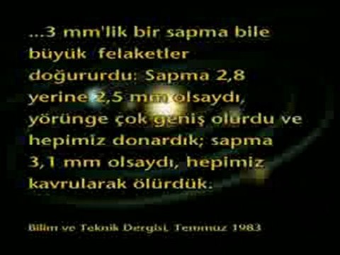 Kuran mucizeleri: Yörüngeler ve dönen evren