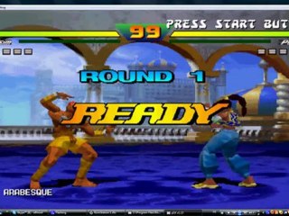 game test de street fighter ex alpha