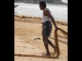 pêcheurs à Bentota