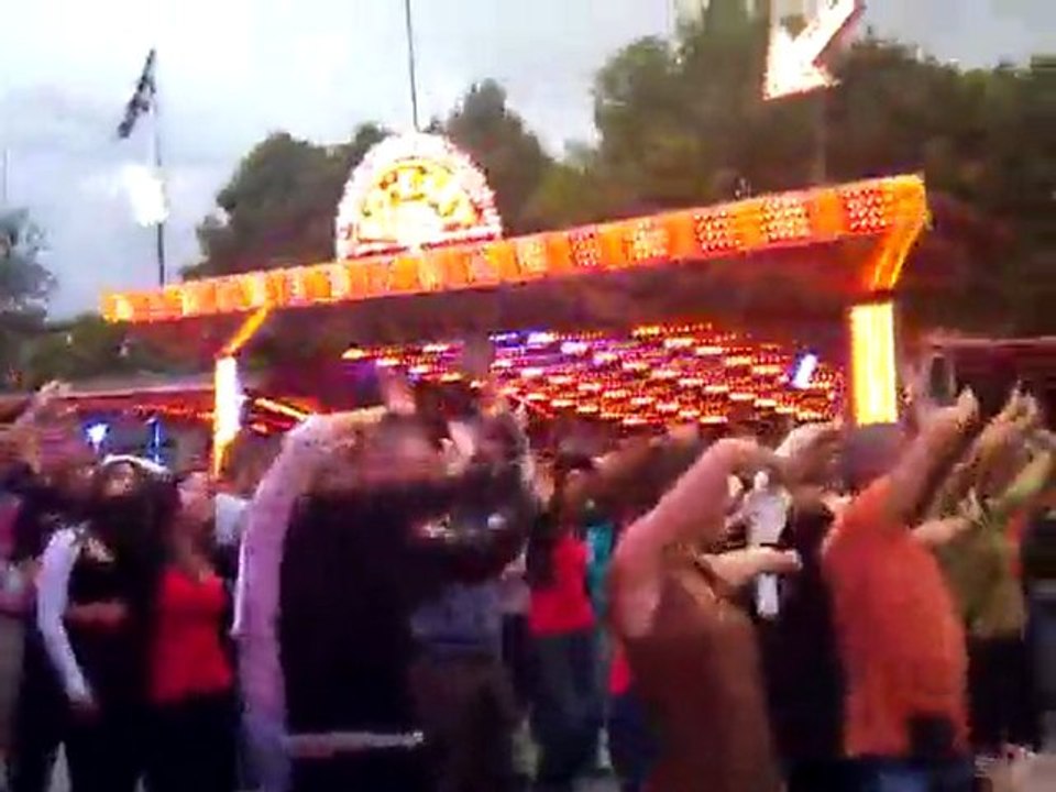 Fash mob à la foire d'Amiens ;-)