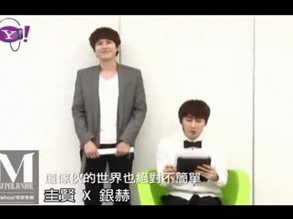 110615 KyuHyun & EunHyuk nous apprennent à chanter ''Hot Times'' (Partie2)