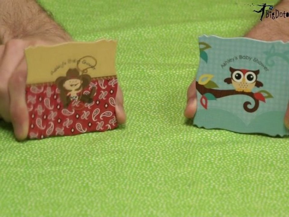 Personalized Baby Shower Coaster Favors