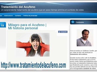 Milagro para el Acúfeno - zumbido de oidos (tratamientodelacufeno.com)