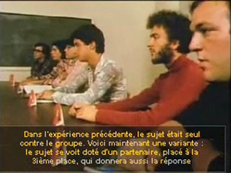 expérience  de Asch VF