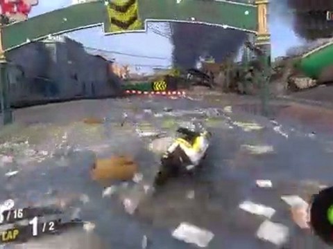 MotorStorm: Apocalypse Outlaw Pack - Superbike Patriot Pit Bull Gameplay