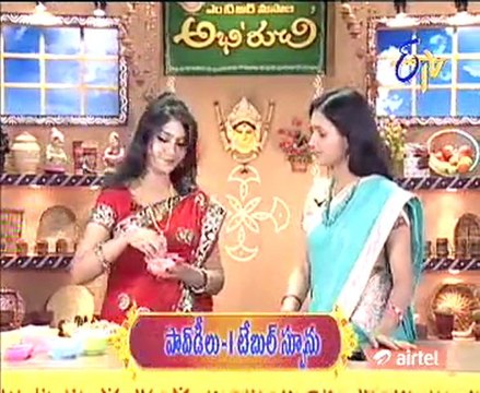 Abhiruchi - Recipes - Alu Gobi Fry, Bhel Puri & Achari Alu - 03