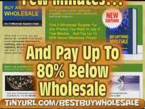 Best Wholesale Suppliers Guide - drop ship wholesale ...