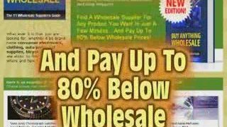 BUY ANYTHING WHOLESALE - dropship wholesale supplier