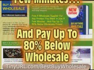 Wholesale Suppliers Guide - bulk wholesale