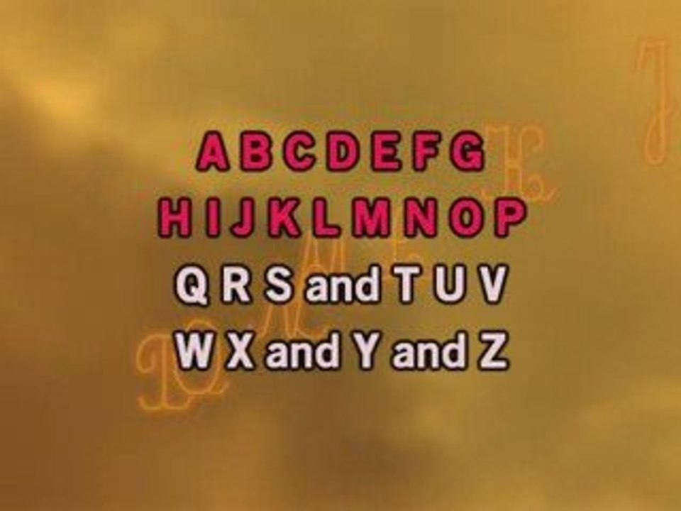 Nursery Rhyme Alphabet Song