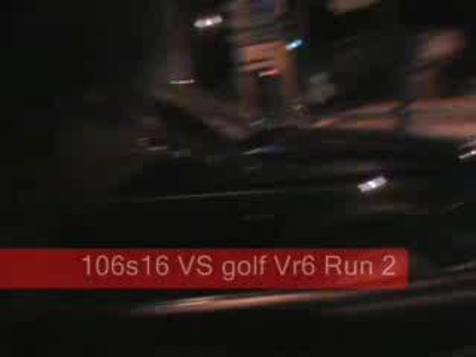 Run 106s16 VS Golf VR6