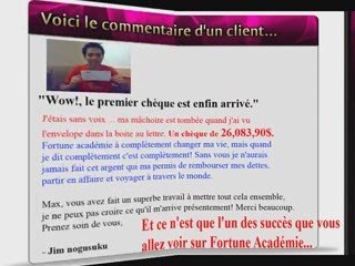 Apprenez comment faire fortune sur internet