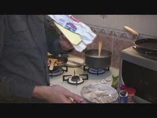 Gambas whisky cuisine