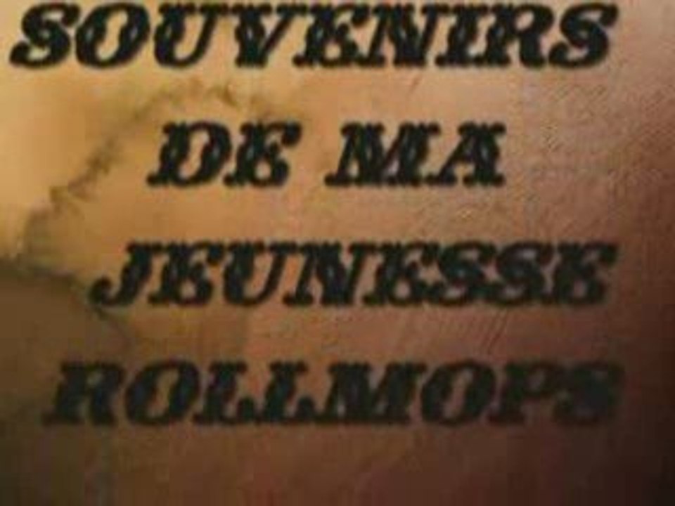 ROLLMOPS SOUVENIRS DE MA JEUNESSE
