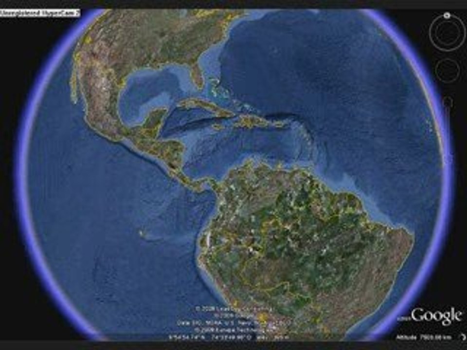 google earth bonhomme sourire