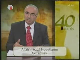 Allahın Hudutlarını gözetme Hadisi