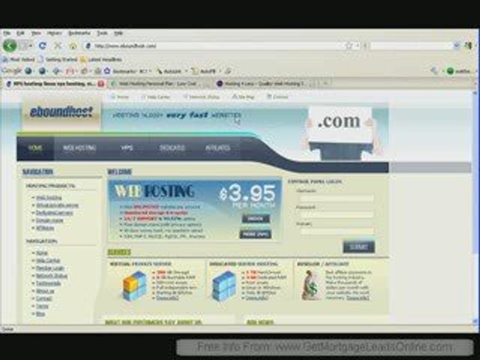 Mortgage Website Hosting - Best Mortgage Web Hosting Company
